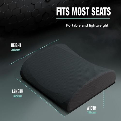 Cojin Soporte Espalda Corrector Lumbar Silla Auto Oficina
