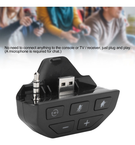 . Adaptador De Audífonos Controlador Adaptador De Audio Conv
