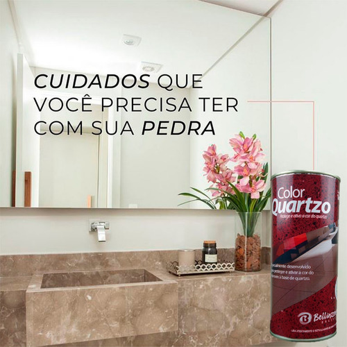 Color Quartzo Bellinzoni 1kg Protege E Ativa E Cor