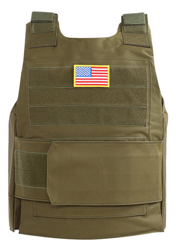 Chaleco De Plumón Body Armor Plate Tactics Carrier, Chaleco