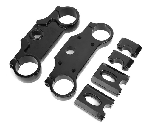 Triple Tree Clamp, Conjunto De 6 Abrazaderas De Fundición Pa