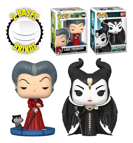 Funko Pop Da Malevola 627 E Madrasta M 1080 Combo 2 Frete