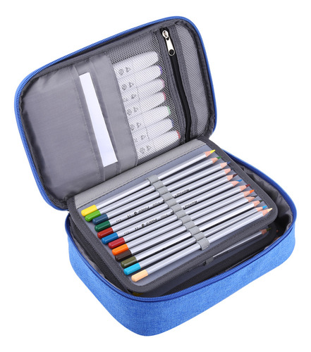 Estuche Para Lápices, 72 Ranuras, Multifunción, Plegable, De