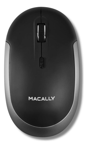 Mouse Macally Inalambrico/negro