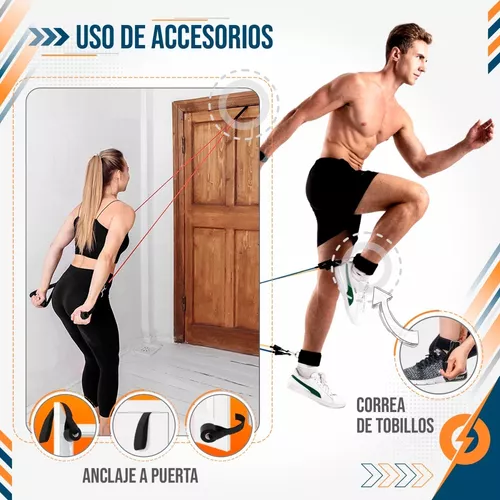 Juego de mancuernas ajustables para fitness, pesas libres con barra de  conexión utilizadas como barra para gimnasio, entrenamiento en casa,  adecuado