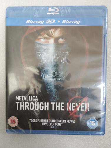 Blu Ray Metallica Throigh The Never 3d Región B Leer