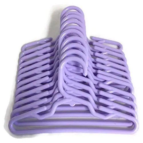 12 Perchas Color Lila Y 12 Color Rosa (2 Docenas) Ropa ...