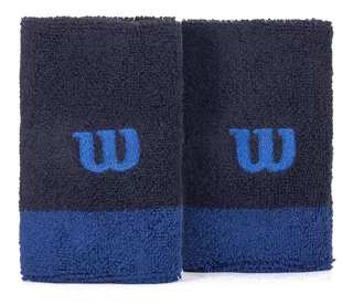 Muñequera de tennis Wilson Color Grande talla [unisex] color azul