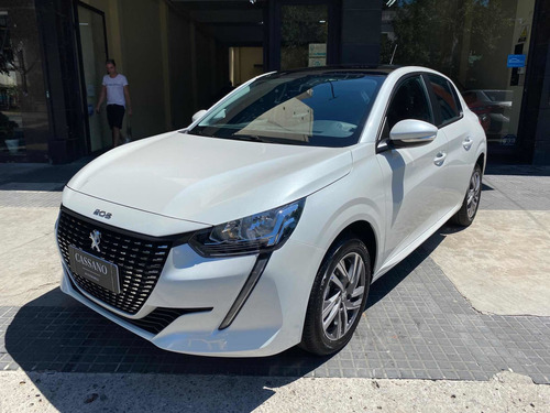 Peugeot 208 2021 1.6l Allure Tiptronic Blanco Cassano Automo