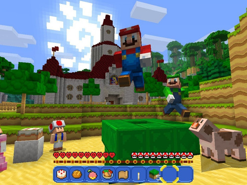 Minecraft Nintendo Switch + Dlc Super Mario Mash-up