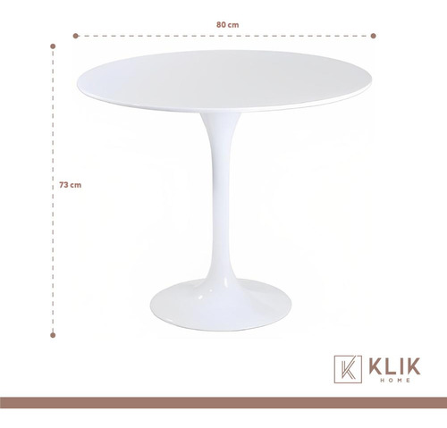 Mesa De Comedor Tulip - Blanca