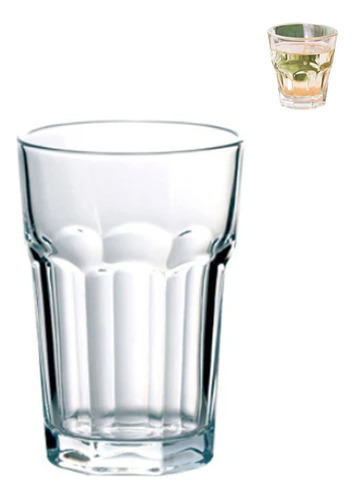 Vaso De Cristal Resistente A Altas Temperaturas De 430 Ml.