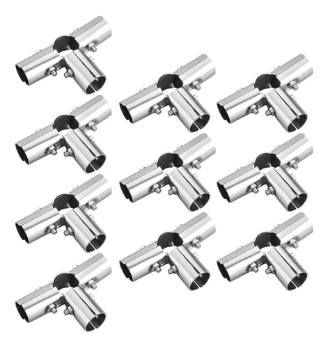 Conector De Tubo De Acero Inoxidable De 10 Cinco Conectores