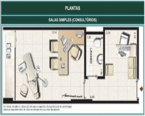 Imagem 6 de 8 de Sala Comercial Em Macaé - Com023 - 32069899