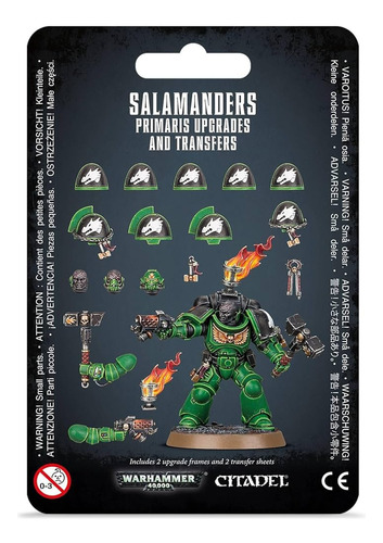Salamanders Primaris Upgrades Warhammer 40k