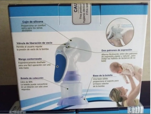 Extractor Manual De Leche Santolee Regalo Baby Shower
