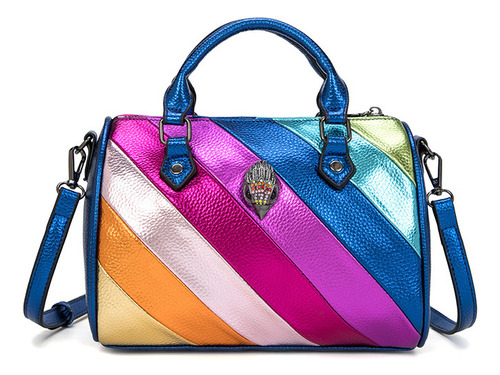 Bolso De Hombro Kurt Geiger Rainbow Patchwork 2