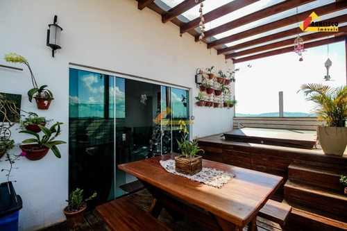 Imagem 3 de 27 de Apartamento Cobertura À Venda, 3 Quartos, 1 Suíte, 2 Vagas, Manoel Valinhas - Divinópolis/mg - 45121
