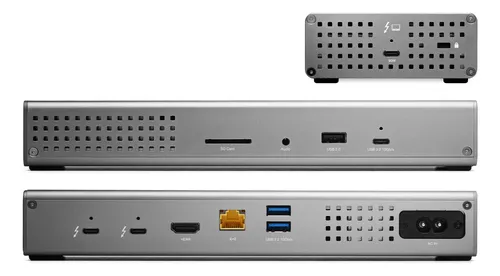 Estación De Acoplamiento Owc Thunderbolt Go Dock 11 Puertos