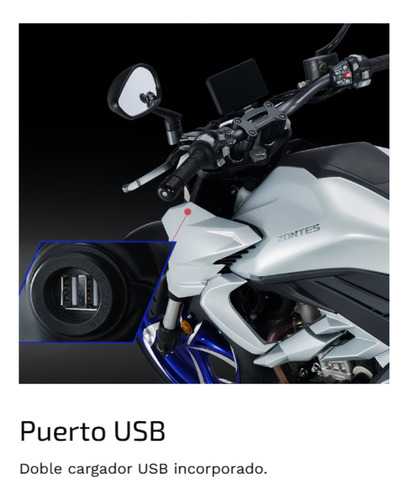Zontes R2 350 0km Monobrazo Abs Usb Pantalla Tft Full Color