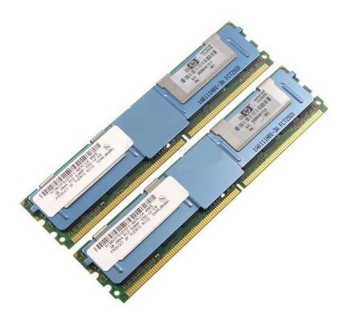 Ibm 4gb (2x2gb) Pc2-5300f Ddr2 X3400 X3550 X3650 M0 Hs21