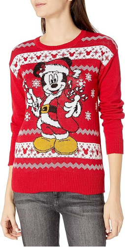 Sweater De Hombre Mickey Navidad Talla M