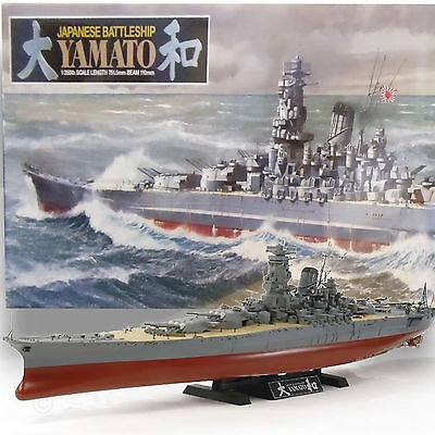 Tamiya Buque Yamato  Escala 1:350 Grande 75 Cm Aprox