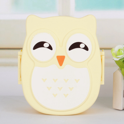 Microondas Portátil De Plástico Con Forma De Búho Con Dibujo