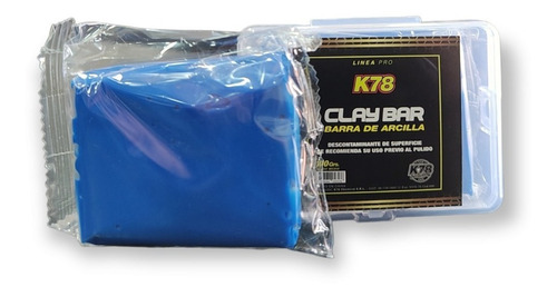 K78 Clay Bar - Arcilla Descontaminante 100grs Grado Medio 