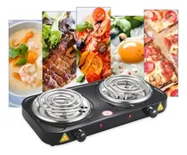 Comprar Fogão Fogareiro 2 Bocas Elétrico 2000w Fogão Cooktop Portáti 110v ou 220v Cor Preto