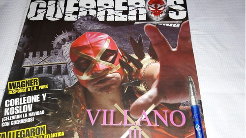 Revista Guerreros Del Ring #119. Villano 3 . Lucha Libre.