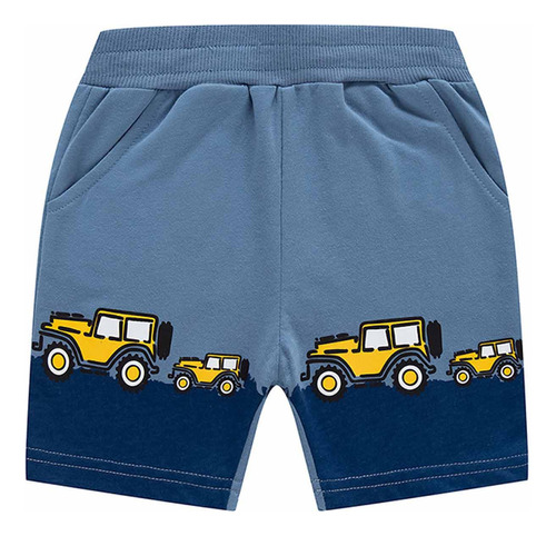 Pantalones Cortos Deportivos Casuales Para Niños U Summer, E