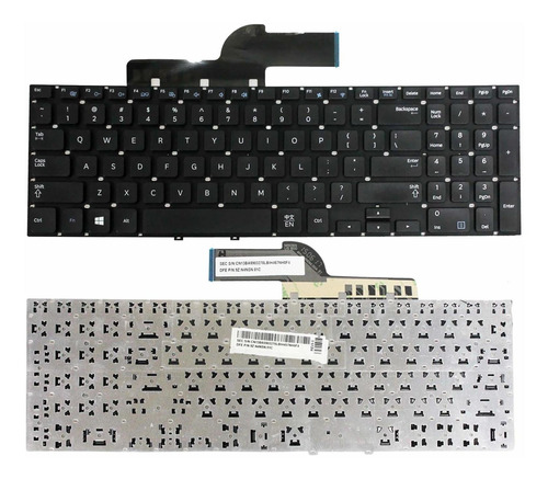 Teclado Usa Para Samsung Np550p5c N550p5cl Np355e5c Np355v5c