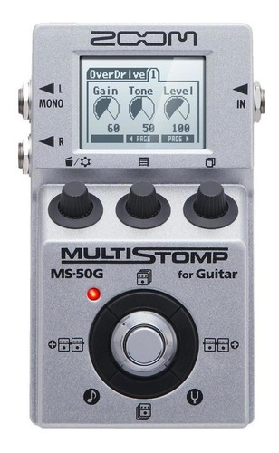 Zoom Pedal Para Guitarra Multiefectos Ms-50g Envio Gratis