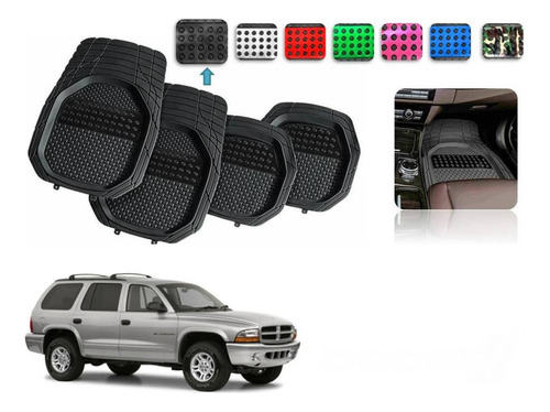 Tapetes 4pz Charola 3d Color Dodge Durango 1997 A 2003