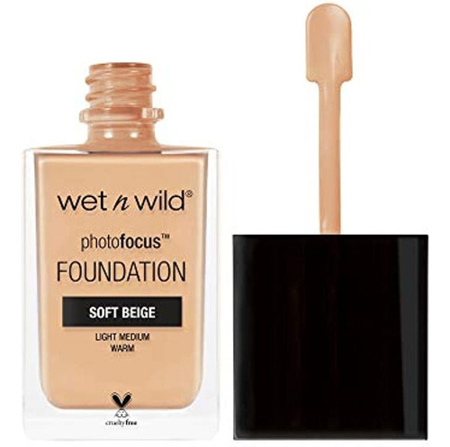 Base De Enfoque De Fotografía Wet N Wild, Beige Suave, 1 Onz