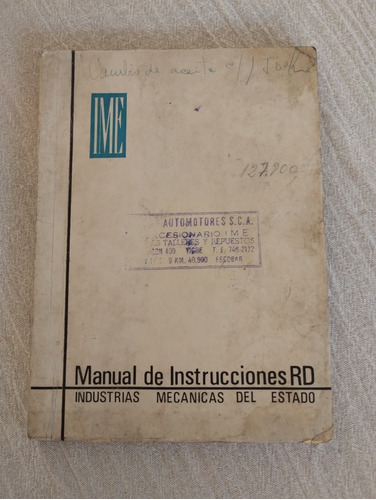 Manual De Usuario Rastrojero Ime