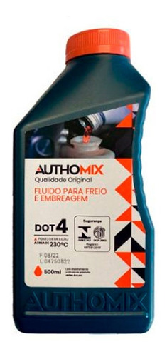 Fluído De Freio Authomix Dot4 Peugeot Partner