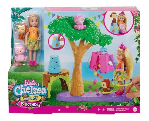 Barbie Chelsea The Lost Birthday Set Con Piñata