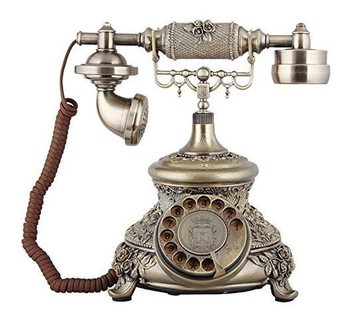 Telefono Telpal Bronze Retro Vintage Antique