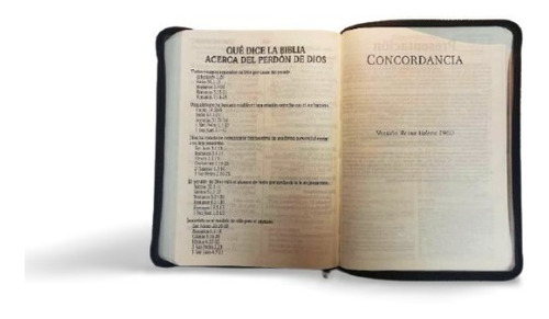 Imagen 5 de 8 de Biblia Reina Valera 1960 Letra Gigante Cierre Pjr Conc Negro