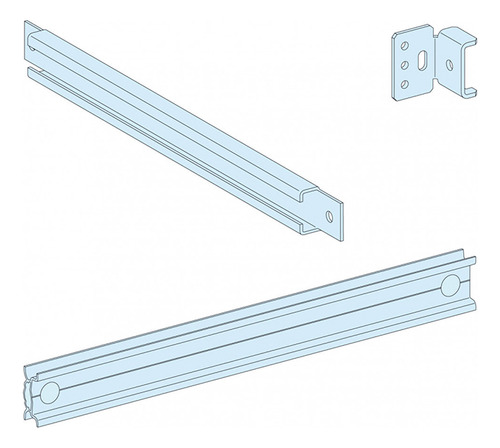 Carril Modular P,regulable En Prof. 400mm