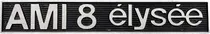 Comprar Insignia Citroen Ami 8 Elysee Metálica Original