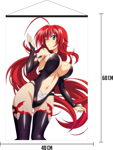 Poster Lona High School Dxd 02 60x40cms Anime Rias Ecchi