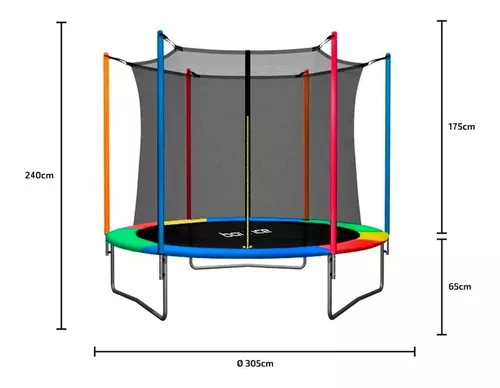 Cama Elastica Precio Oferta 3 Metros Niños Adulto Grande