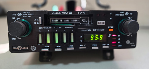 Radio Toca Fitas Motoradio Albatroz Na Caixa Nunca Usado (Usado)