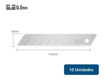 Comprar Olfa Repuesto Cuchillo 18mm 8 Segmentos Lb-10 10un.