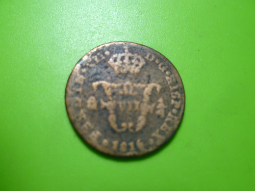 Antigua Moneda De 1/4 Real 1816.  Fernando V I I .