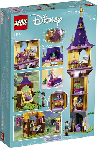 La Torre De Lego Disney Rapunzel 43187 Kit De Construcción P