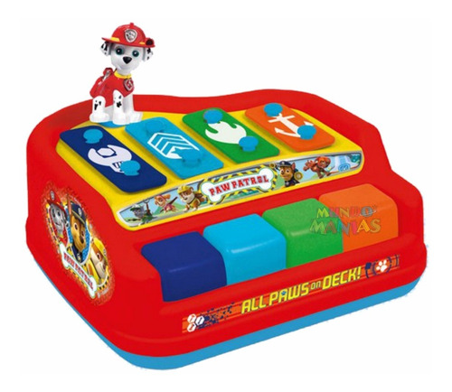 Piano Xilofon Musical Paw Patrol Mundo Manias